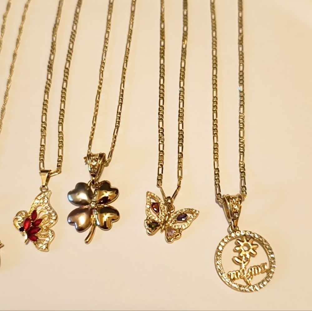 Cadenas Con Dije En Oro Laminado